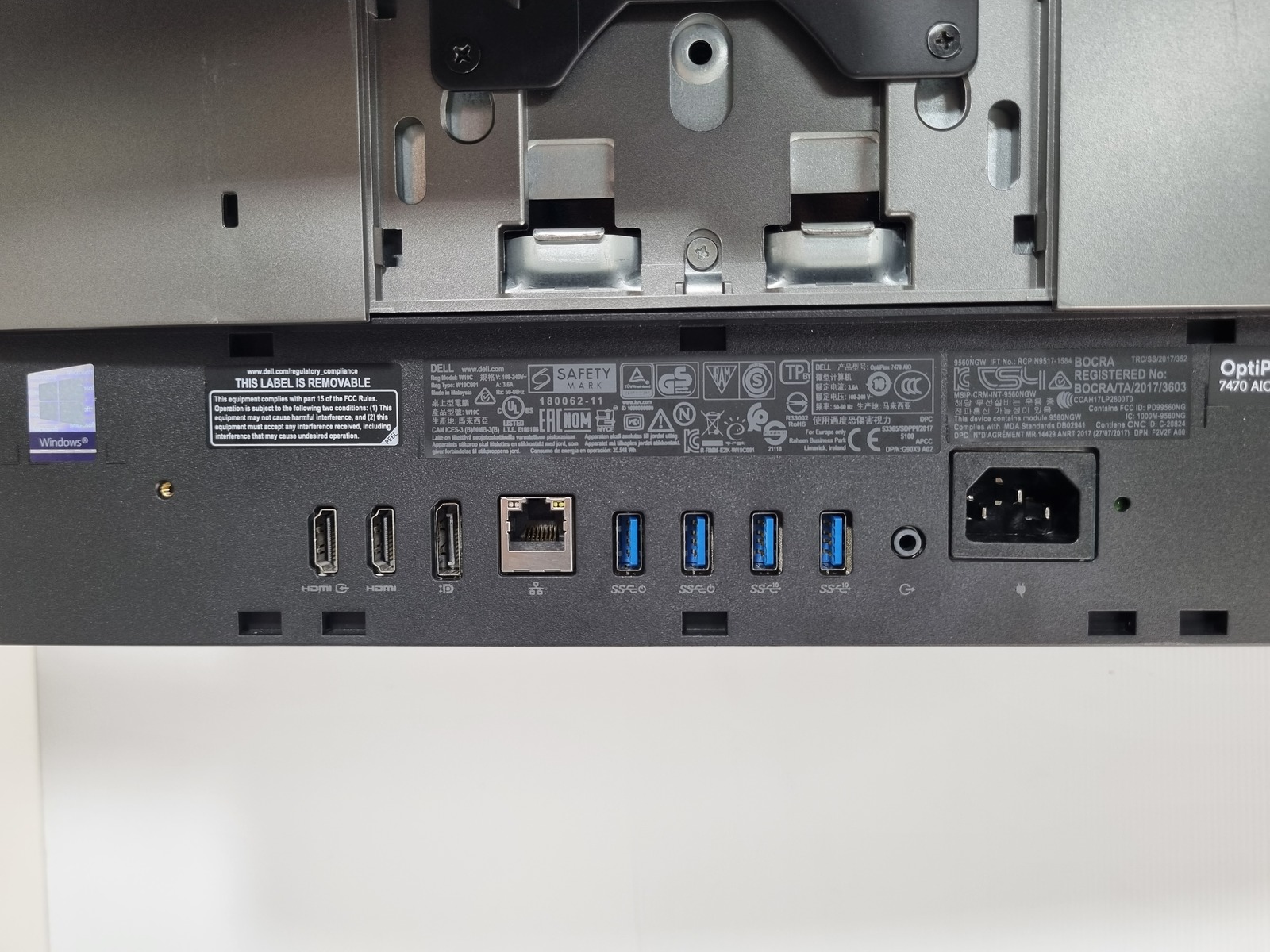 Dell OptiPlex 7470 AIO i5 9500 6 Core, 16GB RAM, 256GB SSD, 1Tb HDD