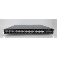Cisco Catalyst 3650 Switch | WS-C3650-48FD-E | 48x Gigabit RJ-45 | 2x 10GbE SPF+ | Dual PSU