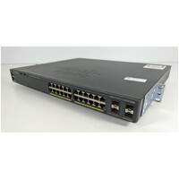 Cisco Catalyst 2960-X Series Switch WS-C2960X-24PS-L, 24 Port Gigabit PoE+ 370W