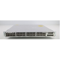 Cisco C9300-48P-A 48-Port PoE Gigabit Switch | C9300-NM-4G