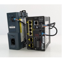 Cisco IE-2000-4TS-G-B Industrial Network Switch w/ PWR-IE50W-AC-IEC