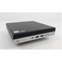 HP ProDesk 600 G4 Mini PC i7 8700T 6C 16GB RAM 512GB M.2 SSD W11 USB WiFi