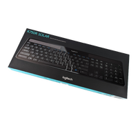 Logitech K750R Wireless Solar Keyboard | Ultra Slim | Recharging | USB Unifying Receiver | PN: 920-004631 | New in Box