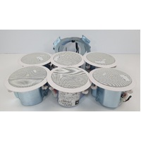 JBL C24CT Micro Ceiling Speakers Bulk lot of Six with 5x mounting brackets