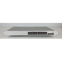 Cisco Meraki MS220-24P-HW 24-Port PoE Managed Ethernet Network Switch Unclaimed