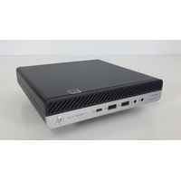 HP EliteDesk 800 G4 Mini PC i5 8500T 6C 8GB RAM 256GB M.2 SSD W11 WiFi BT